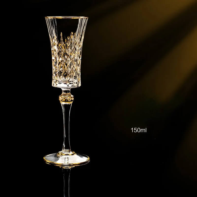 Taça de Cristal Luxo Vários Tamanhos