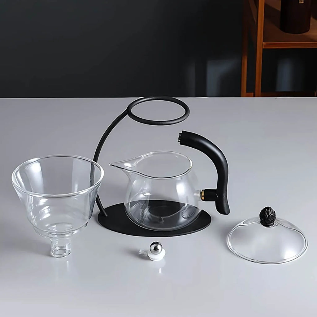 Conjunto para Chá Gotejador e Bule de Vidro
