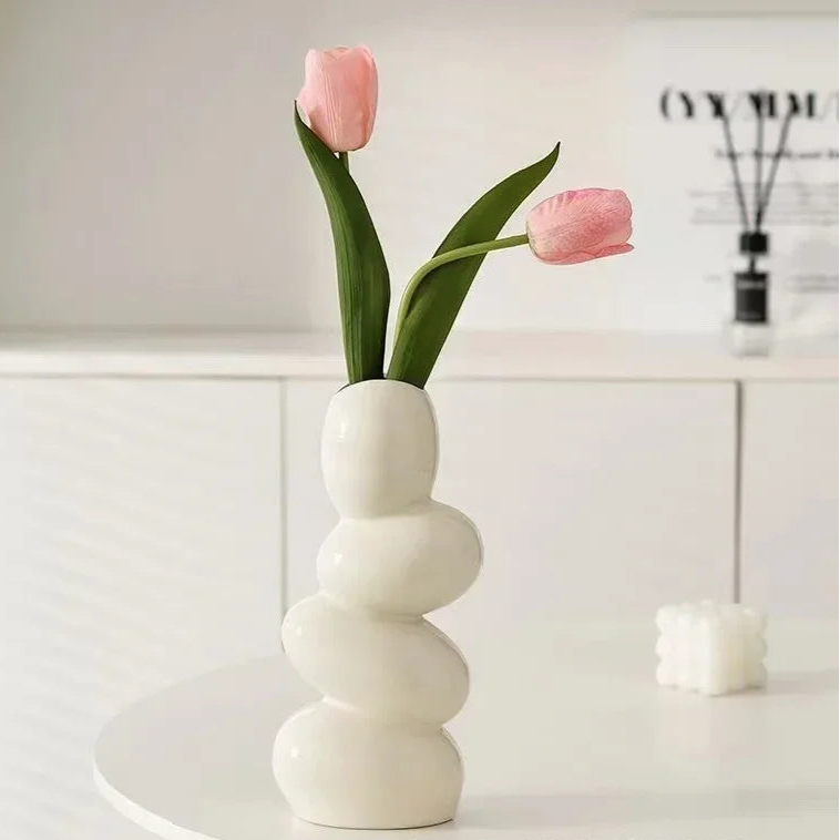 Vaso Pedras Criativo