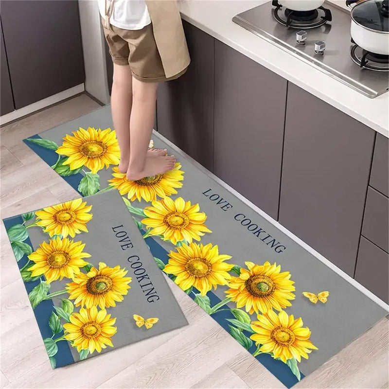 Conjunto Tapetes para Cozinha 2 PCS