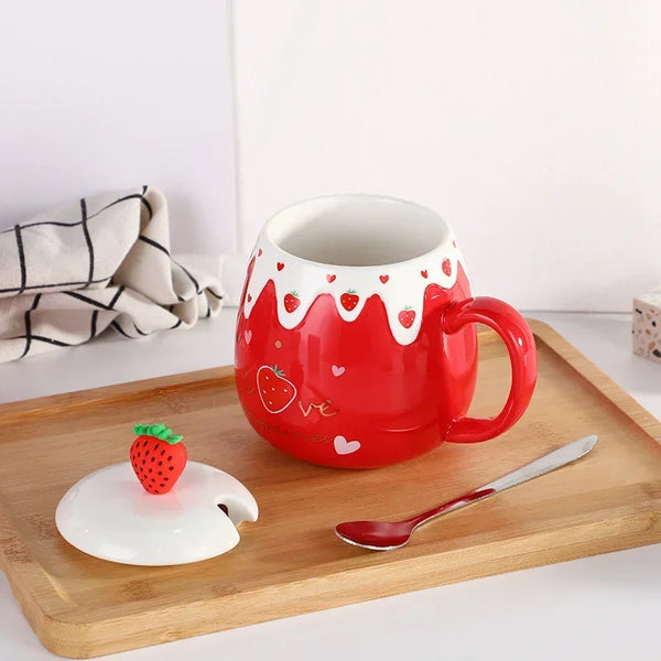 Caneca Strawberry 450ml