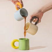 Caneca de Cerâmica Curvada 280ml