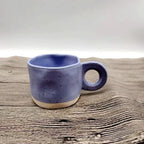 Caneca de Cerâmica 250ml com Alça Criativa Estilo Artístico