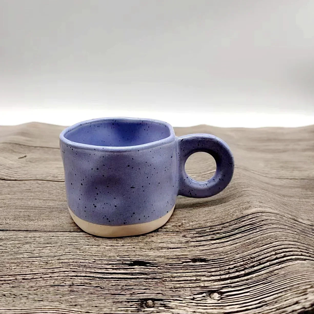 Caneca de Cerâmica 250ml com Alça Criativa Estilo Artístico