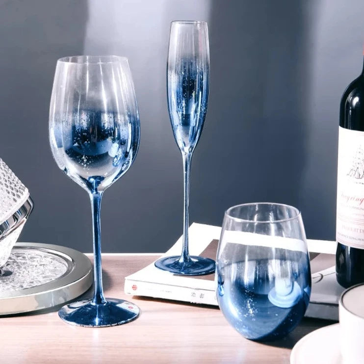 Linha Taças Blue 3 Tamanhos