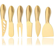 Jogo Cortadores de Queijo Gold 6 Pcs