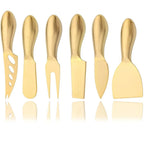 Jogo Cortadores de Queijo Gold 6 Pcs