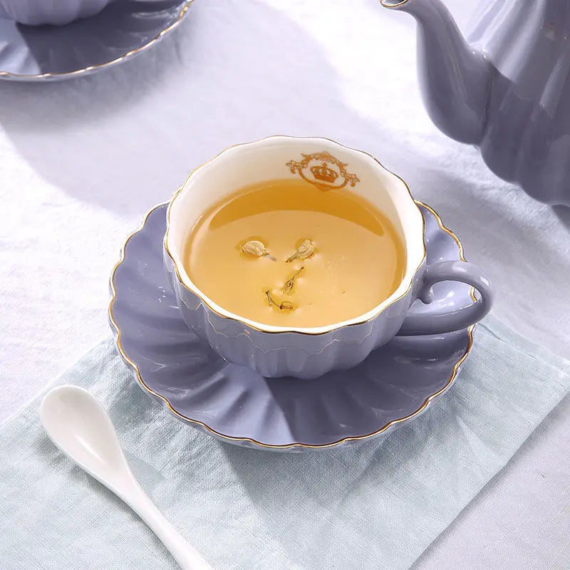 Conjunto Xícara Crown - 2pcs