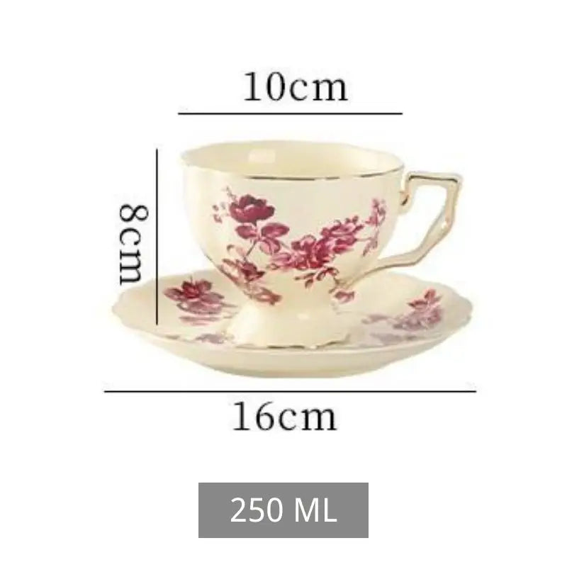 Linha Tea For One em Porcelana 4 Modelos