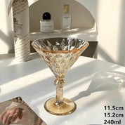 Taça Vintage de Vidro para Champanhe
