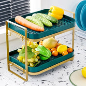 Suporte para Utensílios de Cozinha com Bandeja Removível