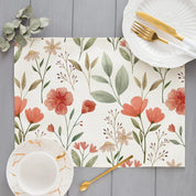 Kit Descanso para Prato Floral Feito a Mão 4pcs