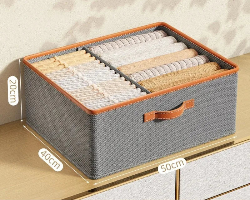 Organizador de Roupas Dobrável Luxuoso para Armário