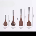 Utensílios em Madeira Teca Individual e kit 3 ou 4pcs