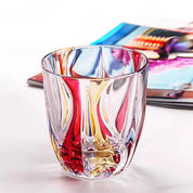 Conjunto de Taças de Cristal Colorido - 2pcs