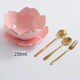 Conjunto de Tigelas Flor de Cerejeira em Porcelana de Luxo