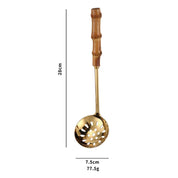 Utensílios em Inox com Cabo de Bambu - 7 Modelos