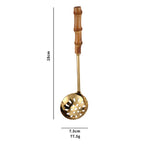 Utensílios em Inox com Cabo de Bambu - 7 Modelos