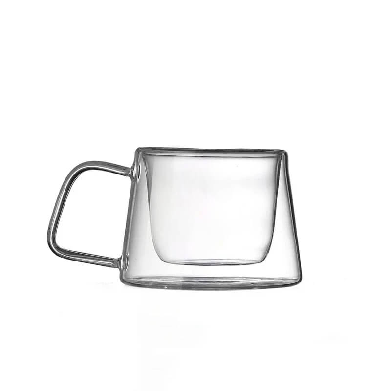 Caneca de Vidro Duplo - 200ml