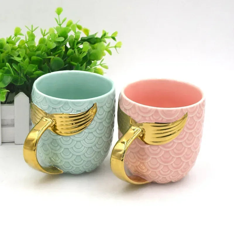 Caneca com Alça Sereia 400ml