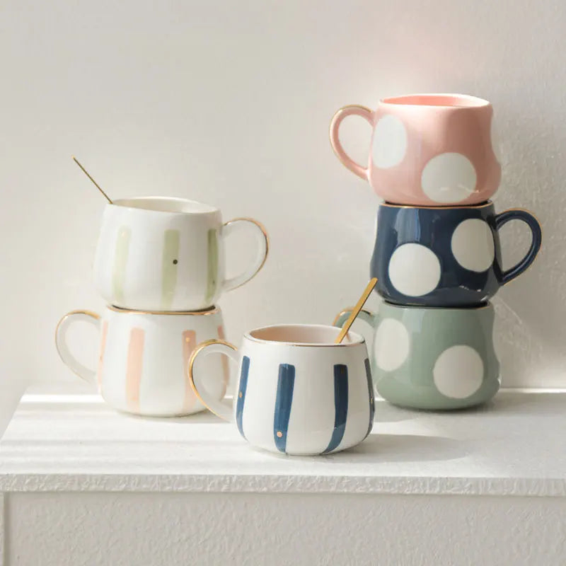 Caneca Flair Cerâmica - 350ml