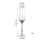 Copo de vidro de vinho tinto de diamante high-grade ins estilo copos de vidro de cristal vidros de vinho vintage vidros de vinho para beber champanhe