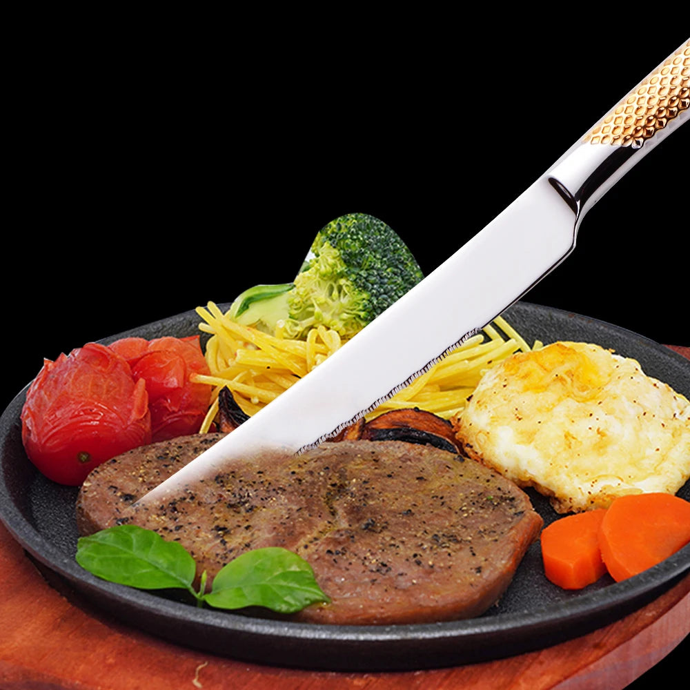 Conjunto Talheres 12 Peças em Aço Inox