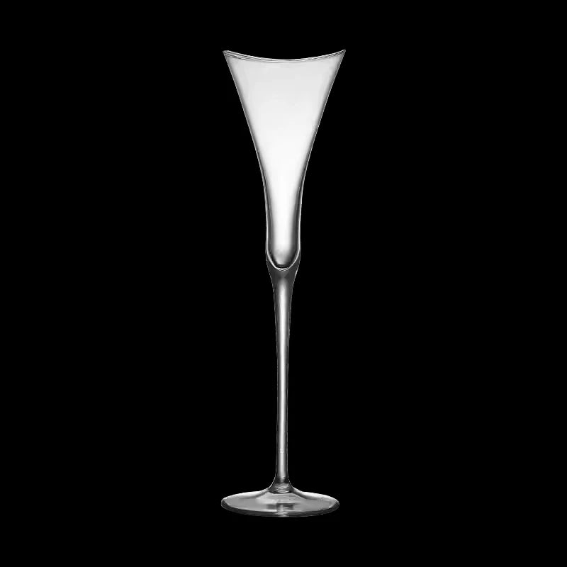 Taça de Cristal para Champanhe 120ml - Design Exclusivo