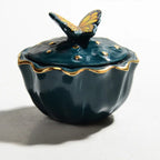 Pote Butterfly para Doces em Cerâmica