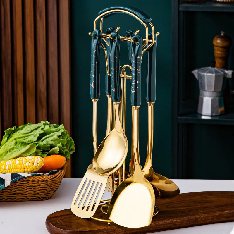 Kit Utensílios de Cozinha 7 Peças