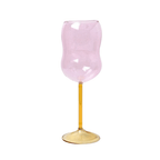 Taça de Vidro Borossilicato Artesanal Colorida - 300ml