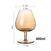 Cristal âmbar vinho tinto vidro Decanter, Borgonha Borgonha Borgonha Cálice, Taça De Degustação De Barriga Grande, Bar e Casa, Festa De Casamento, Copos