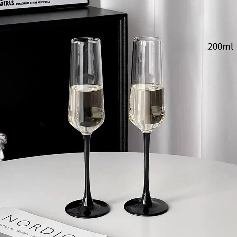 Kit Taças Black - 2 Peças