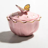Pote Butterfly para Doces em Cerâmica