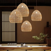 Luminária Suspensa de Rattan