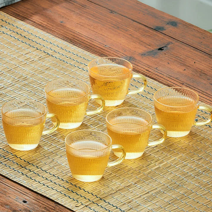 GIANXI-Bule Transparente De Vidro Borosilicato, Calor Pot Resistente, Flower Tea Set, Puer Chaleira, Escritório e Home Make Tea Tool, Chaleira Fria