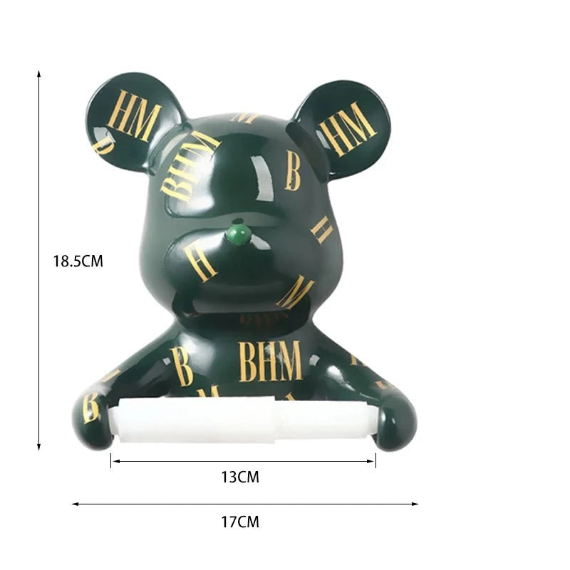 Porta Papel Ursinho Criativo