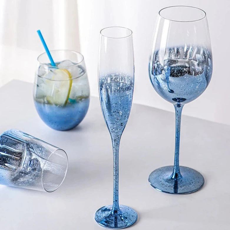 Linha Taças Blue 3 Tamanhos
