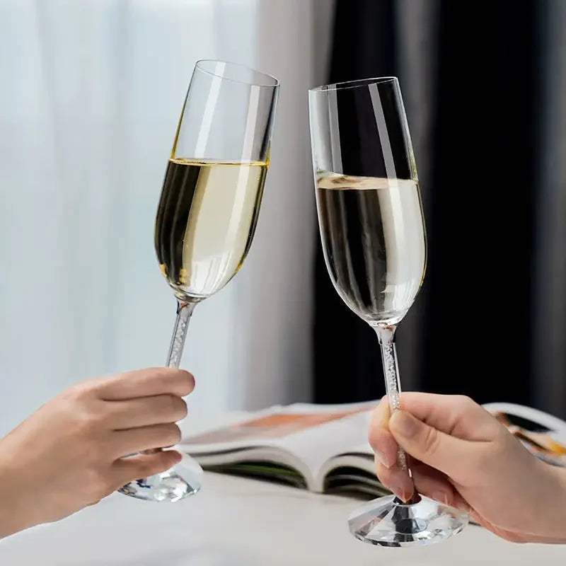 Taças Diamond em Cristal 2 Pcs