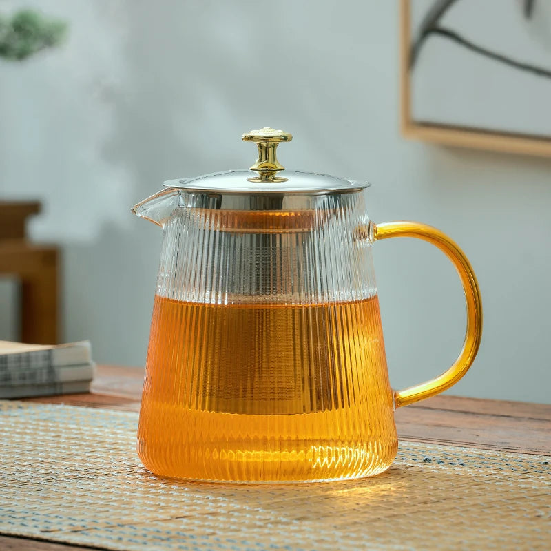 Bule de Vidro Borosilicato para Chá