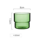 Copo de Vidro Colorido - 300ml ou 380ml