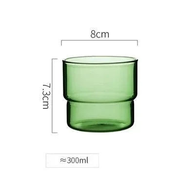 Copo de Vidro Colorido - 300ml ou 380ml