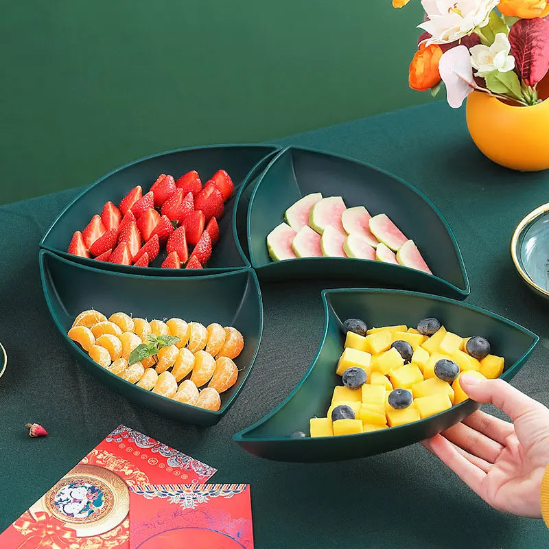 Conjunto Criativo Bandejas para Aperitivos 12 Pcs