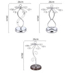 Suporte Elegante para Taças de Vinho em Ferro com 6 Ganchos