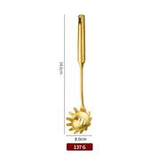 Conjunto De Utensílios De Cozinha Em Aço Inoxidável, Colher De Cozinha, Colher, Acessórios Para Casa, Ferramentas De Cozinha, Luxo, 7Pcs