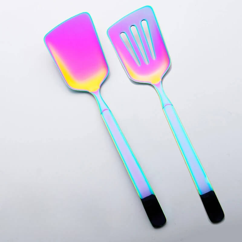 Jogo Utensílios Colors em Inox 2 ou 5 Pcs