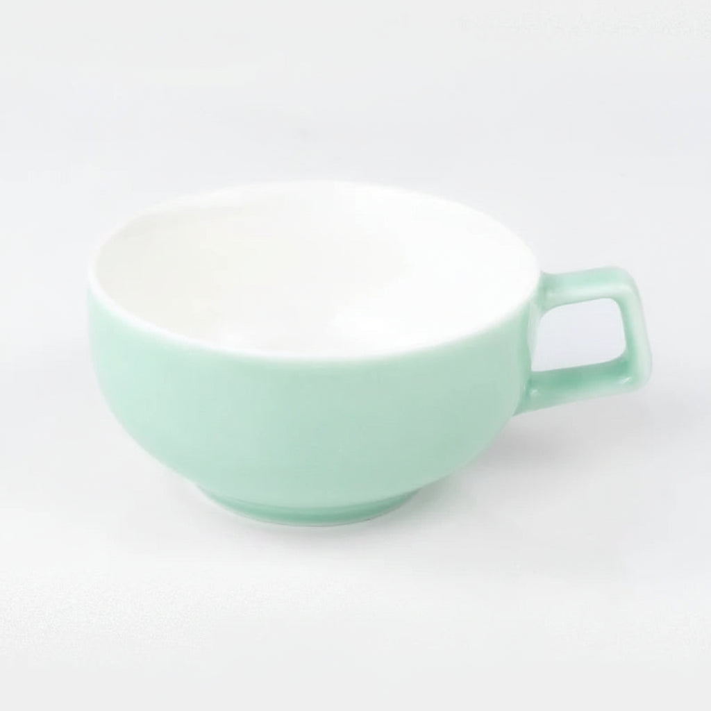 Xícara de Cappuccino em Cerâmica com Relevo Artesanal - 240ml