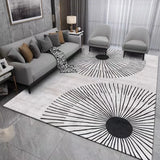 Carpete Geometric em Veludo