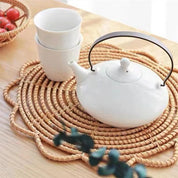 Descanso para Mesa em Vime Individual ou Kit 3pcs