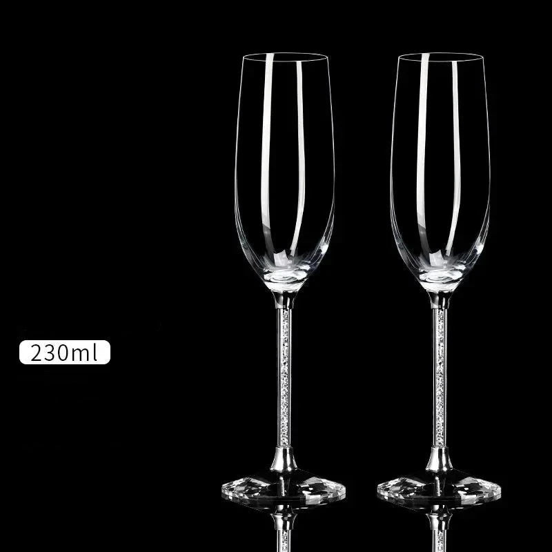 Taças Diamond em Cristal 2 Pcs